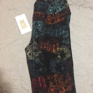 OS Pooh and friends leggings